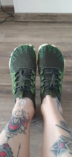 Customer photo review of Splash I – Baskets Aquatiques à Pieds Nus Flexibles