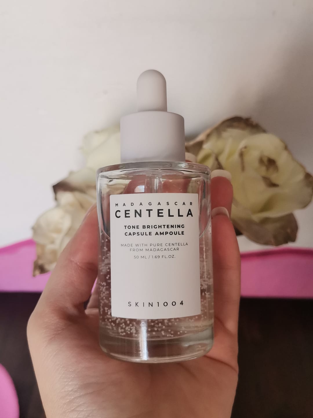 Customer photo review of Tone Brightening Capsule Ampoule