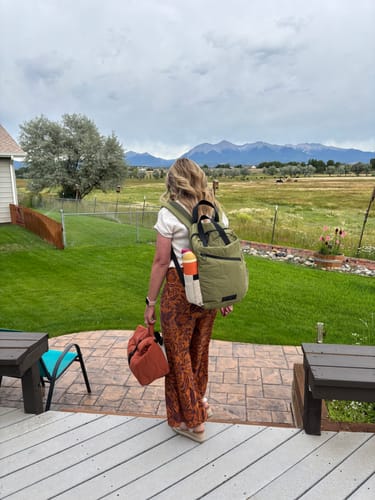 Customer photo review of Blast Travel Backpack
