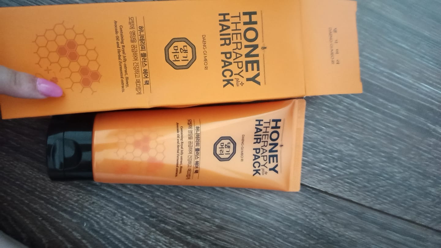 Customer photo review of Професионална Маска - Грижа с масло от авокадо и пчелно млечице Doori Honey Therapy Plus
