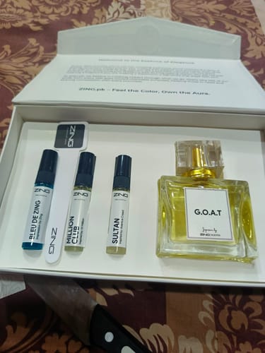 Customer photo review of G.O.A.T With Premium Packaging
