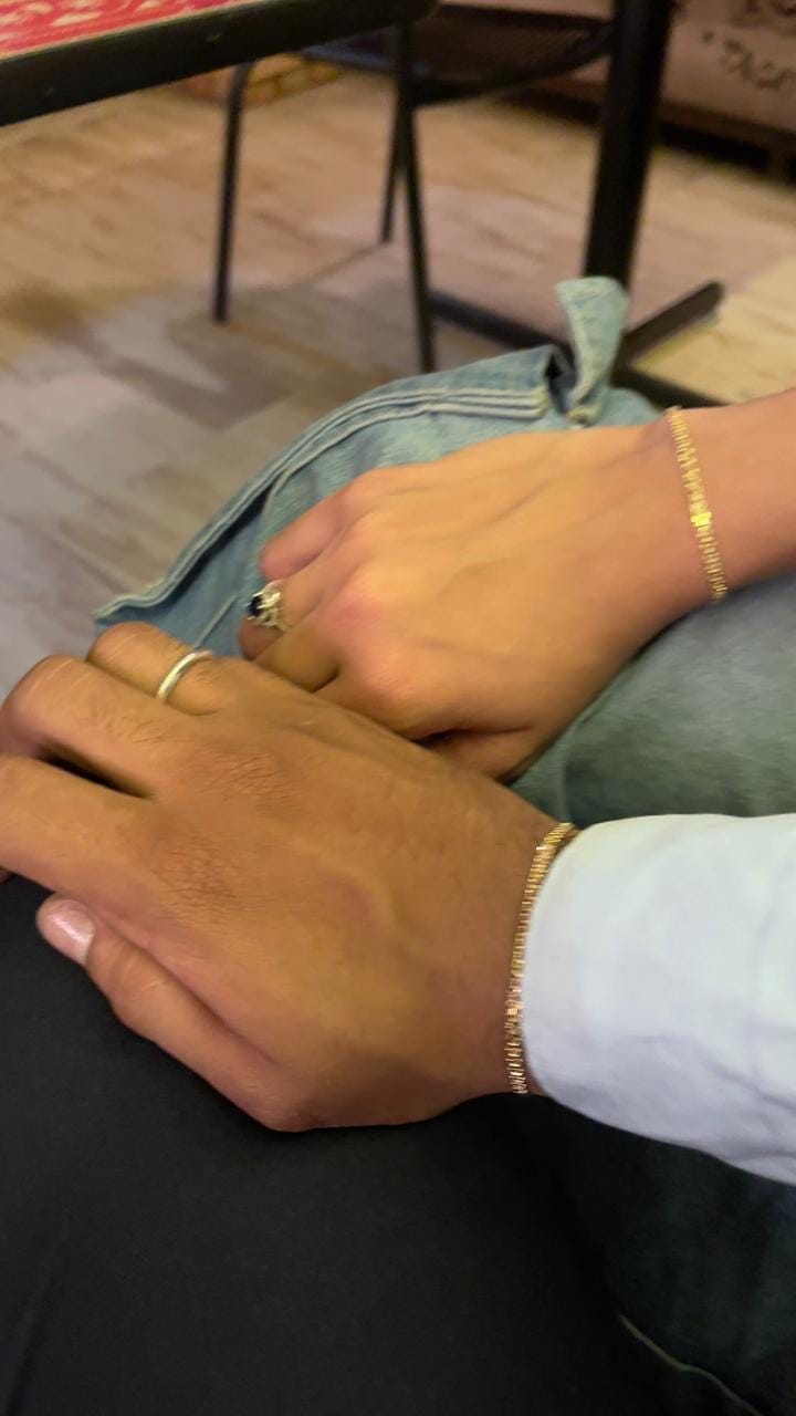 Customer photo review of Pulseras Bismarck en Oro laminado 18k Para Pareja