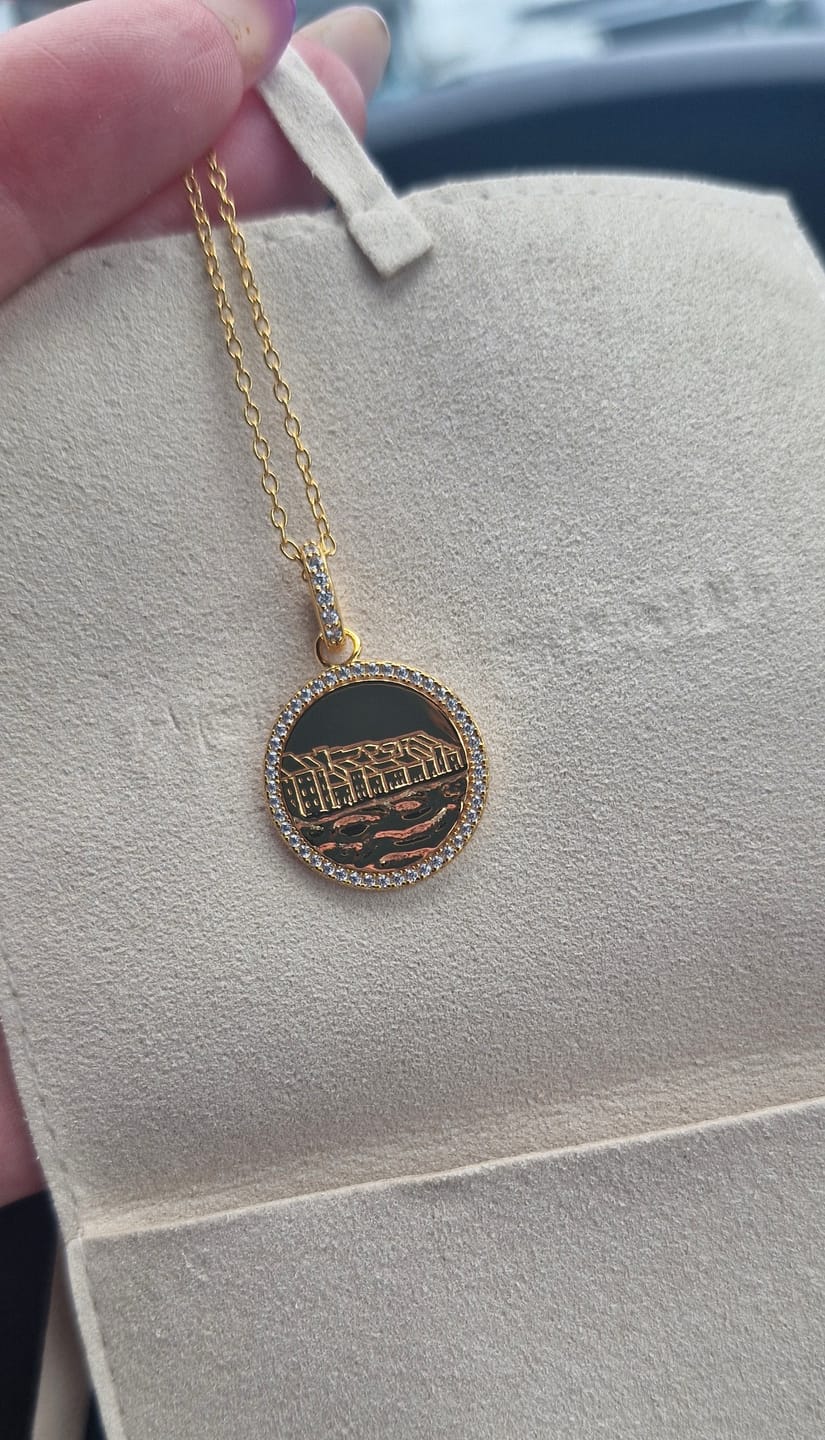Customer photo review of PRE-ORDER: The Long Walk Necklace