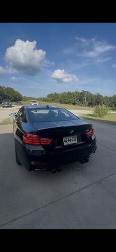 Customer photo review of F82 M4 Carbon Fiber Performance Style Spoiler