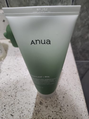 Customer photo review of Heartleaf Quercetinol Pore Deep Cleansing Foam