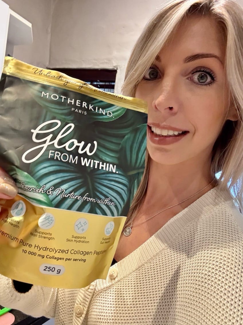Customer photo review of Glow From Within Collagen Starter Kit