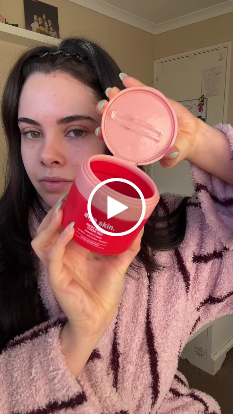 Customer video review of Swipe Bright Toner Pad