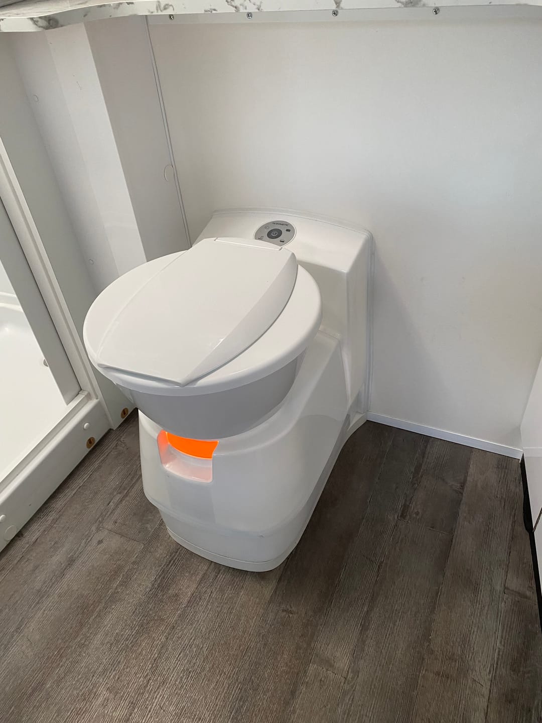 Customer photo review of Nature's Head The Classic Composting Toilets