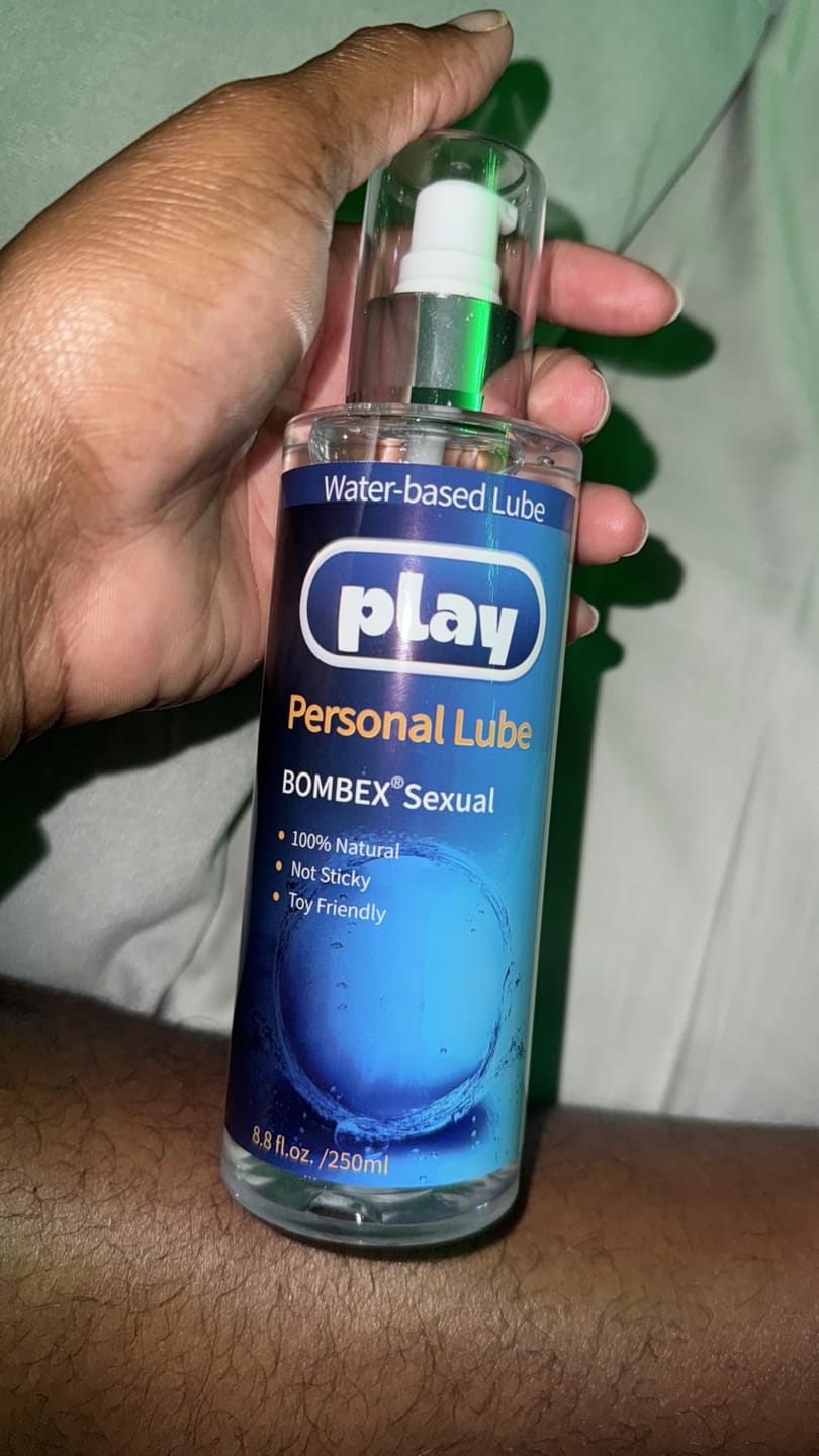 Customer photo review of BOMBEX Water Based Lube