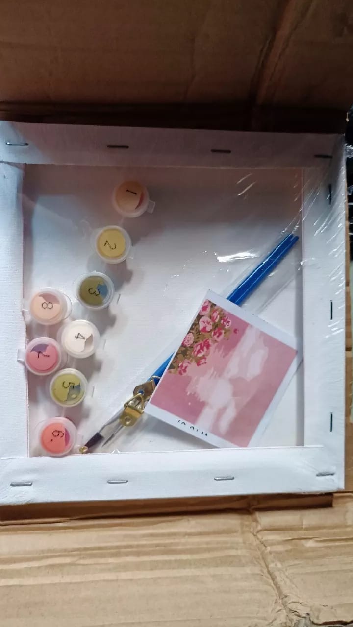 Customer photo review of [BUNDLE OF 3] Pause & Paint – Paint by Numbers Kit
