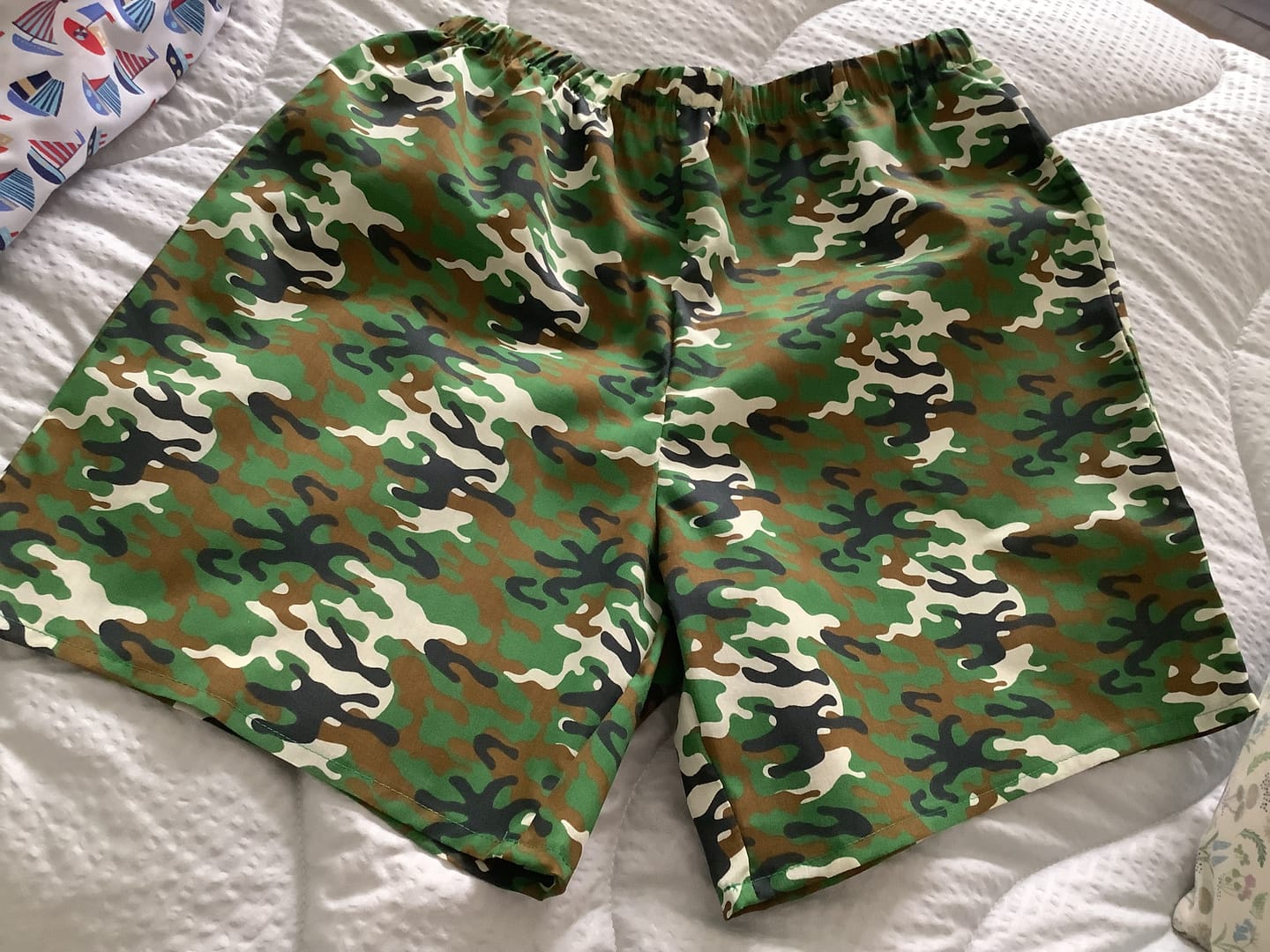 Customer photo review of Camouflage Polycotton Fabric