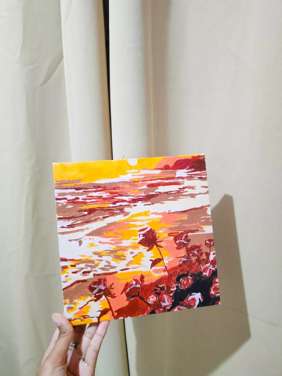 Customer photo review of [BUNDLE OF 3] Pause & Paint – Paint by Numbers Kit