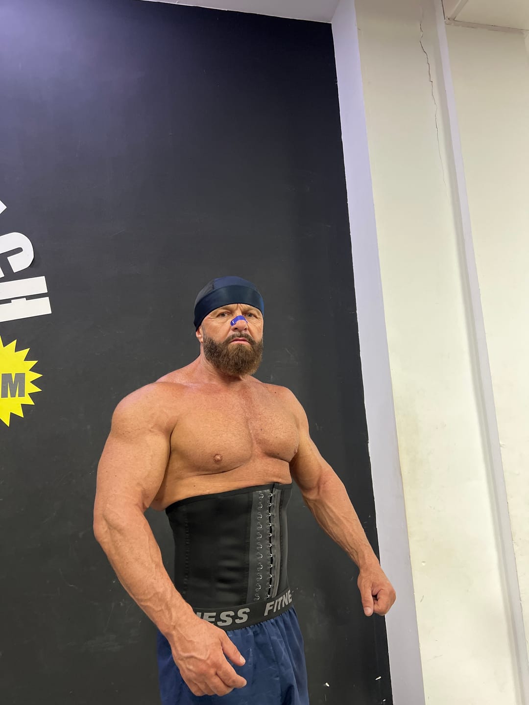 Customer photo review of FAJA CINTURA DE LÁTEX PARA HOMBRE CINTURILLA DE COMPRESIÓN