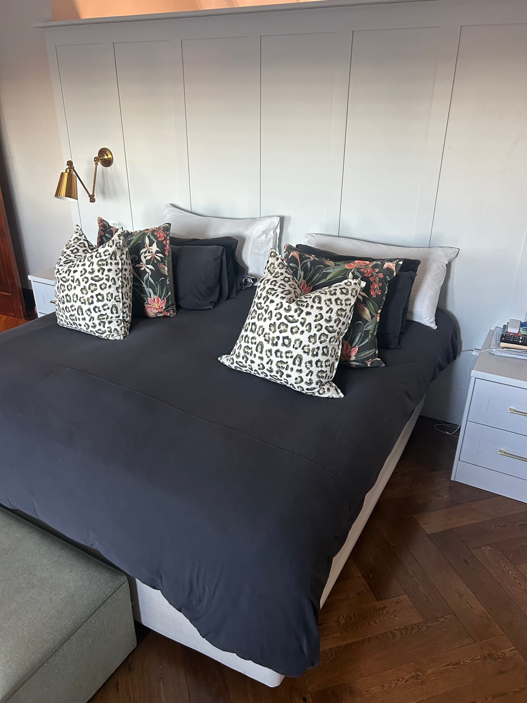 Customer photo review of Duvet Cover Set - Deep Charcoal