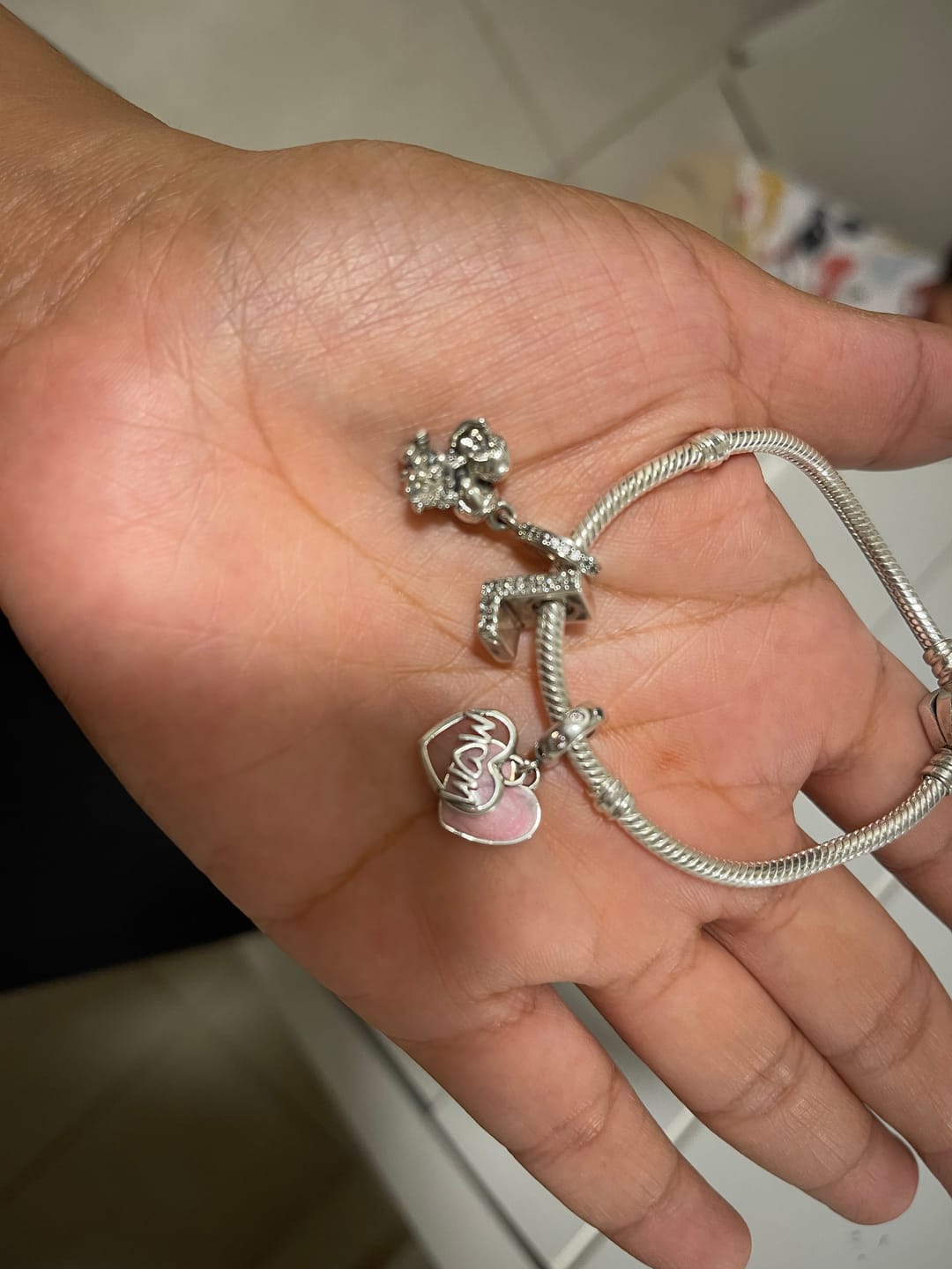 Customer photo review of Charm Letras del Alfabeto
