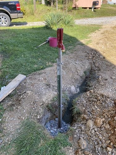 Customer photo review of C-1000 Frost-Proof Yard Hydrant – Heavy-Duty, No-Lead, Contractor-Grade, Made in USA