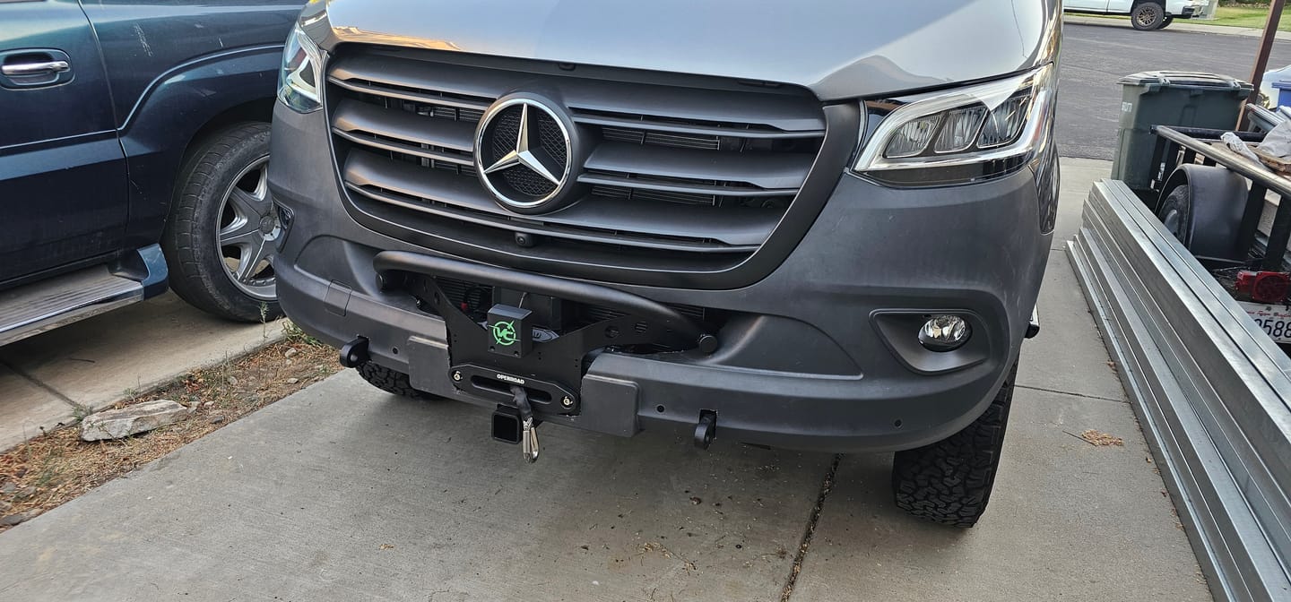 Customer photo review of 12,000lbs Winch -Panther Series 3S with Winch Protection Cover