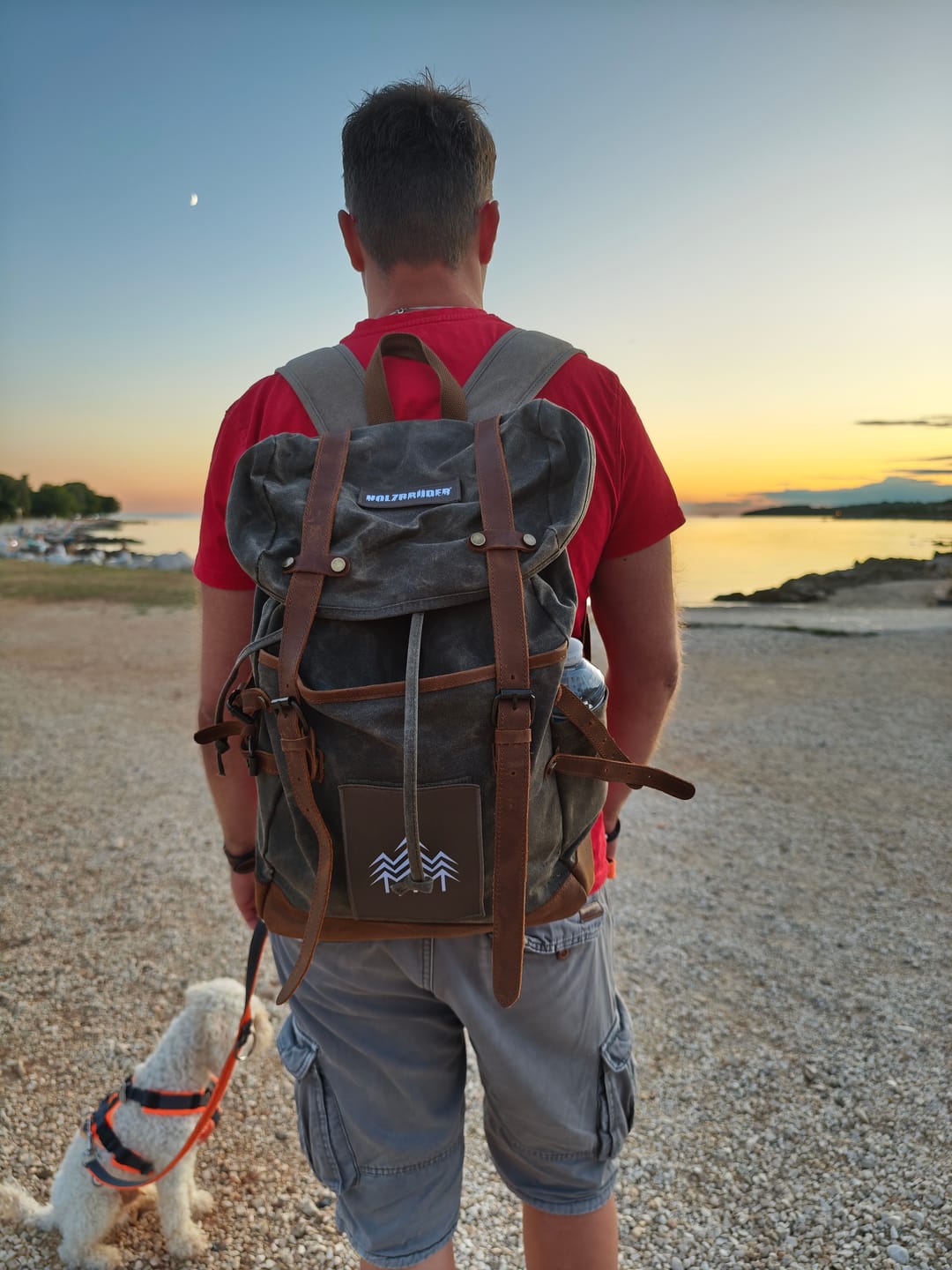 Customer photo review of Rucksack mit Patch (🌲)