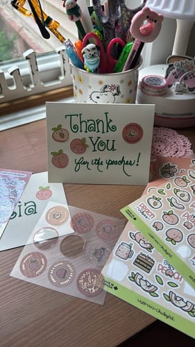 Customer photo review of Sticker Subscription