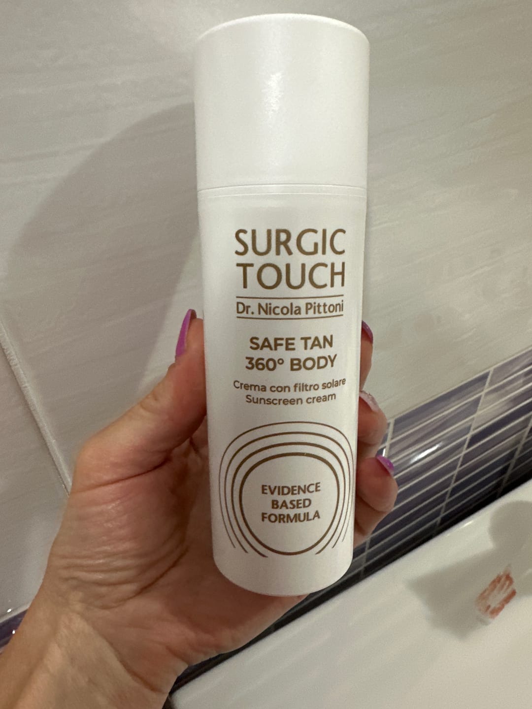 Customer photo review of Safe Tan 360 Body