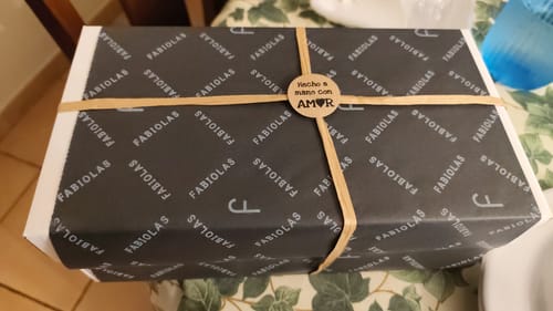 Reseña con foto de un cliente sobre Alpargata Lara Negro
