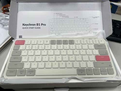 Customer photo review of Keychron B1 Pro 超薄無線鍵盤(注音/英文版本)