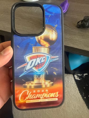Customer photo review of OKC NBA Champions 1 - Lenticular NBA Collection