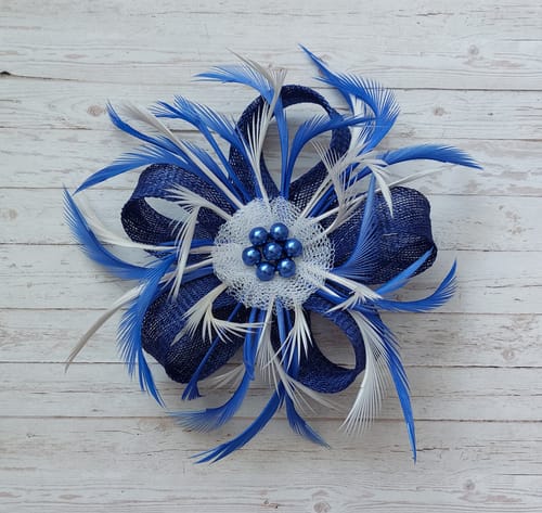 Customer photo review of Full Biot Fringe 14cm Feather Length FR013