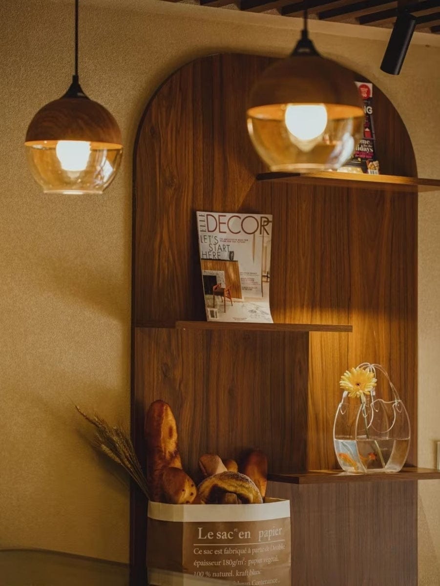 Customer photo review of Umbra Quartet Pendant Light
