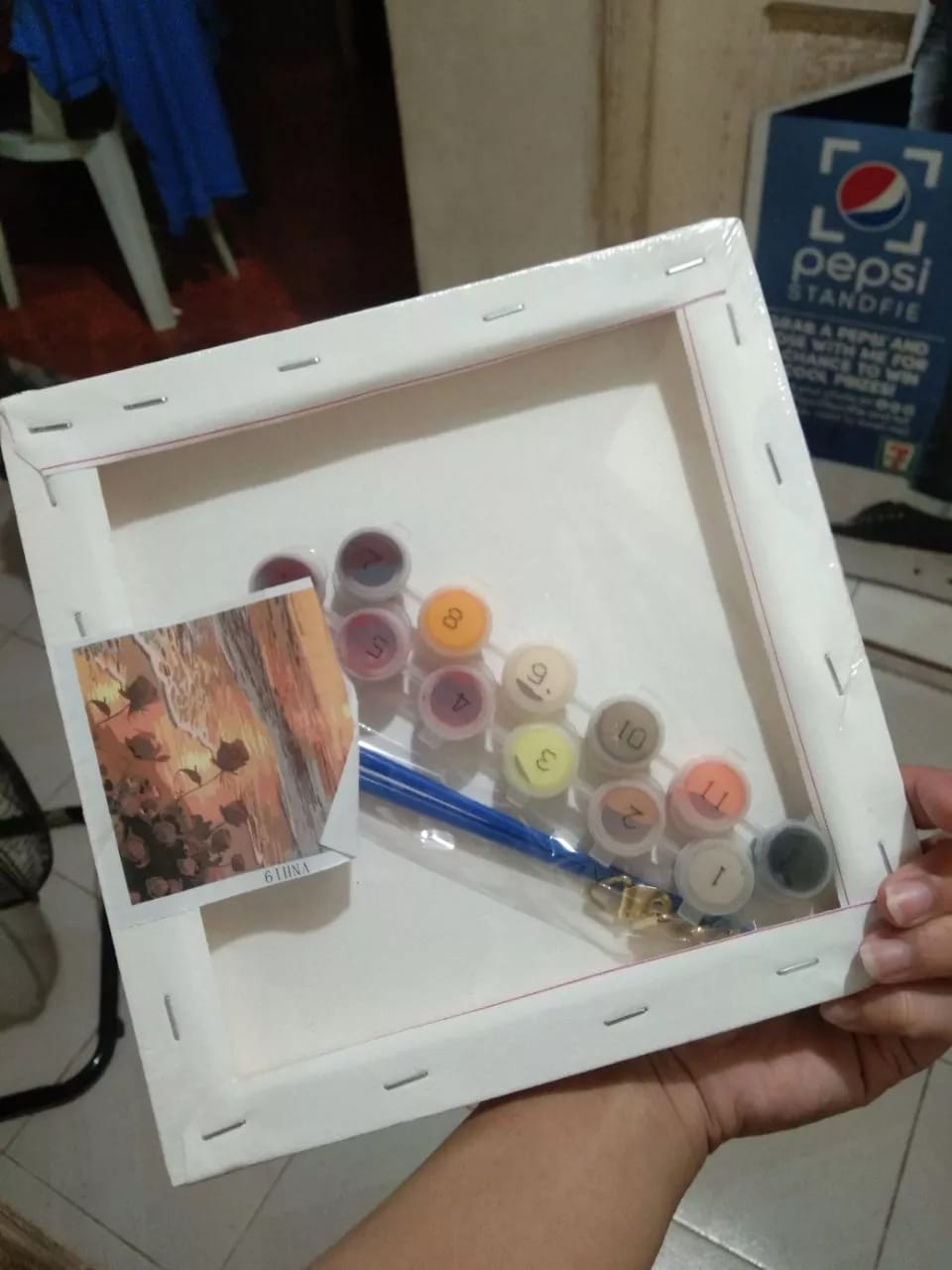 Customer photo review of [BUNDLE OF 3] Pause & Paint – Paint by Numbers Kit
