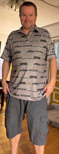 Customer photo review of Bogey Train Men's Polo
