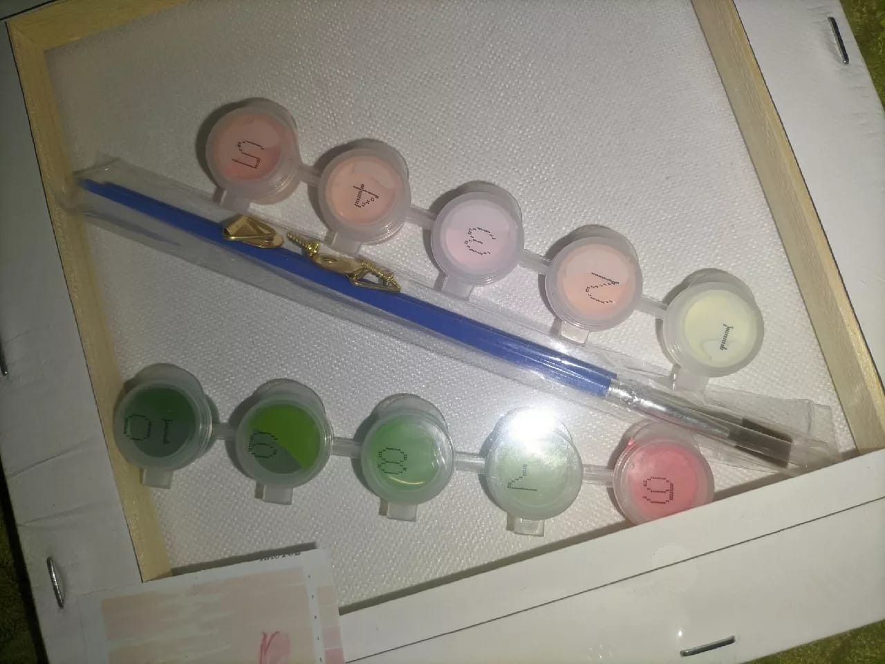 Customer photo review of [BUNDLE OF 3] Pause & Paint – Paint by Numbers Kit