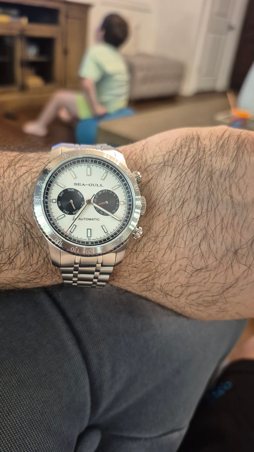 Customer photo review of Panda Eye | GMT | Dual Calendar | Tachymeter | 43mm