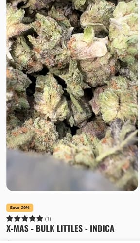 Customer photo review of X Mas - Bulk Littles - Indica