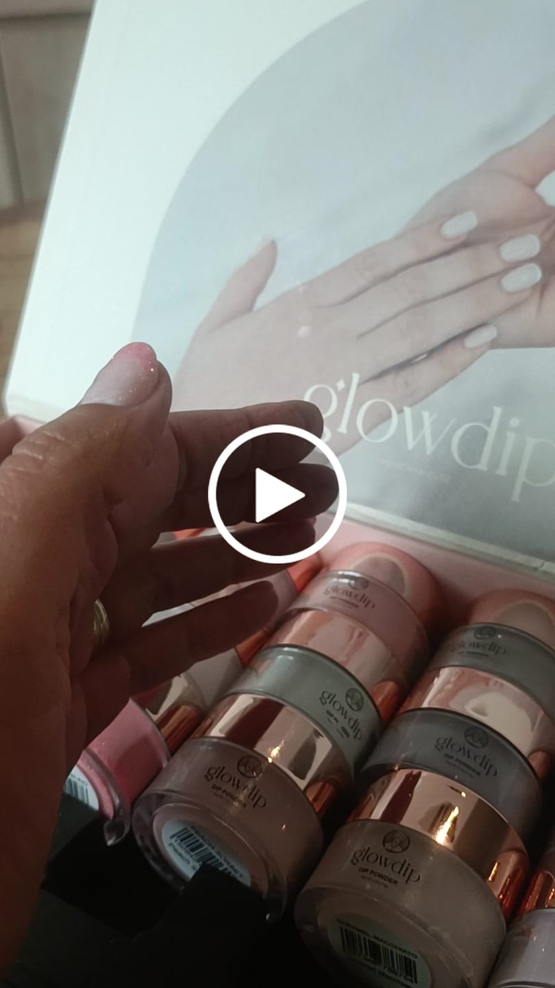 Customer video review of Natural Pink Dipping Powder