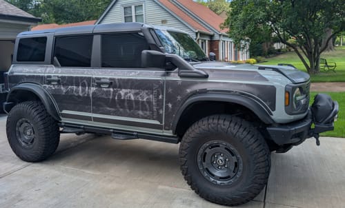 Customer photo review of MEK Removable Trail Armor: Bronco 4D