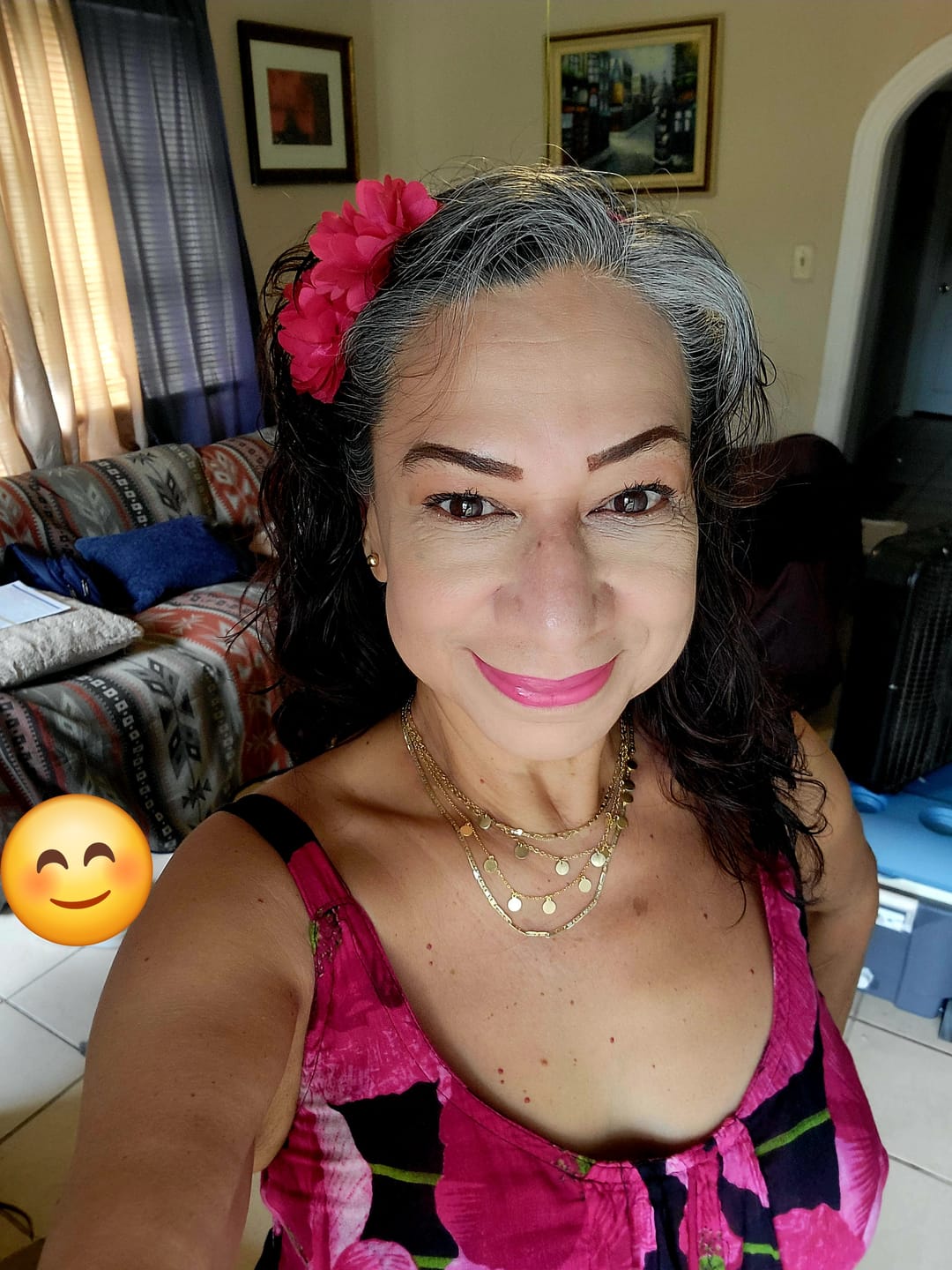 Customer photo review of Mother Chain Necklace