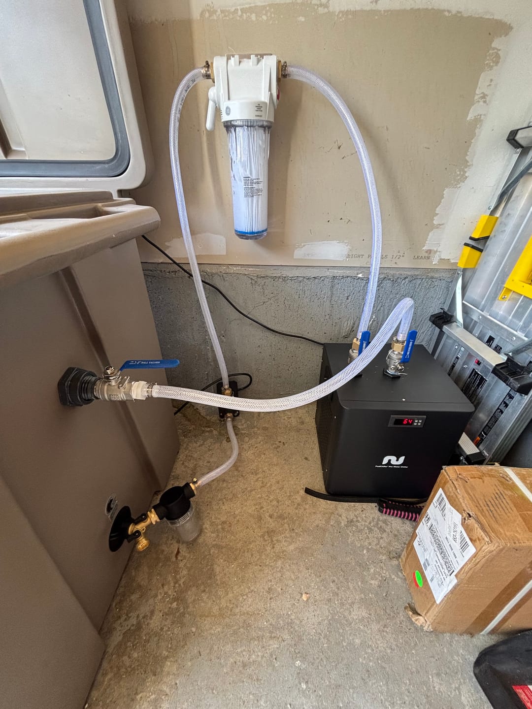 Customer photo review of nurecover PodChiller - SubZero Water Chiller