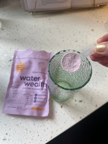 Customer photo review of Water Wealth Daily Electrolyte