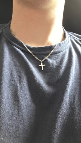 Customer photo review of CROSS CHAIN | Silver
