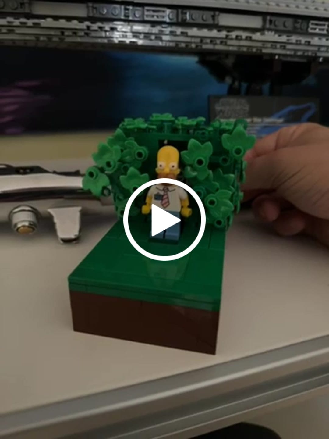 Customer video review of Homer Vanishing Into the Bushes