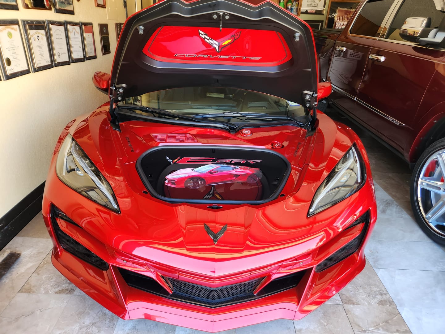 Customer photo review of Chevrolet Corvette C8 Z06 Front Radiator Mesh Grille