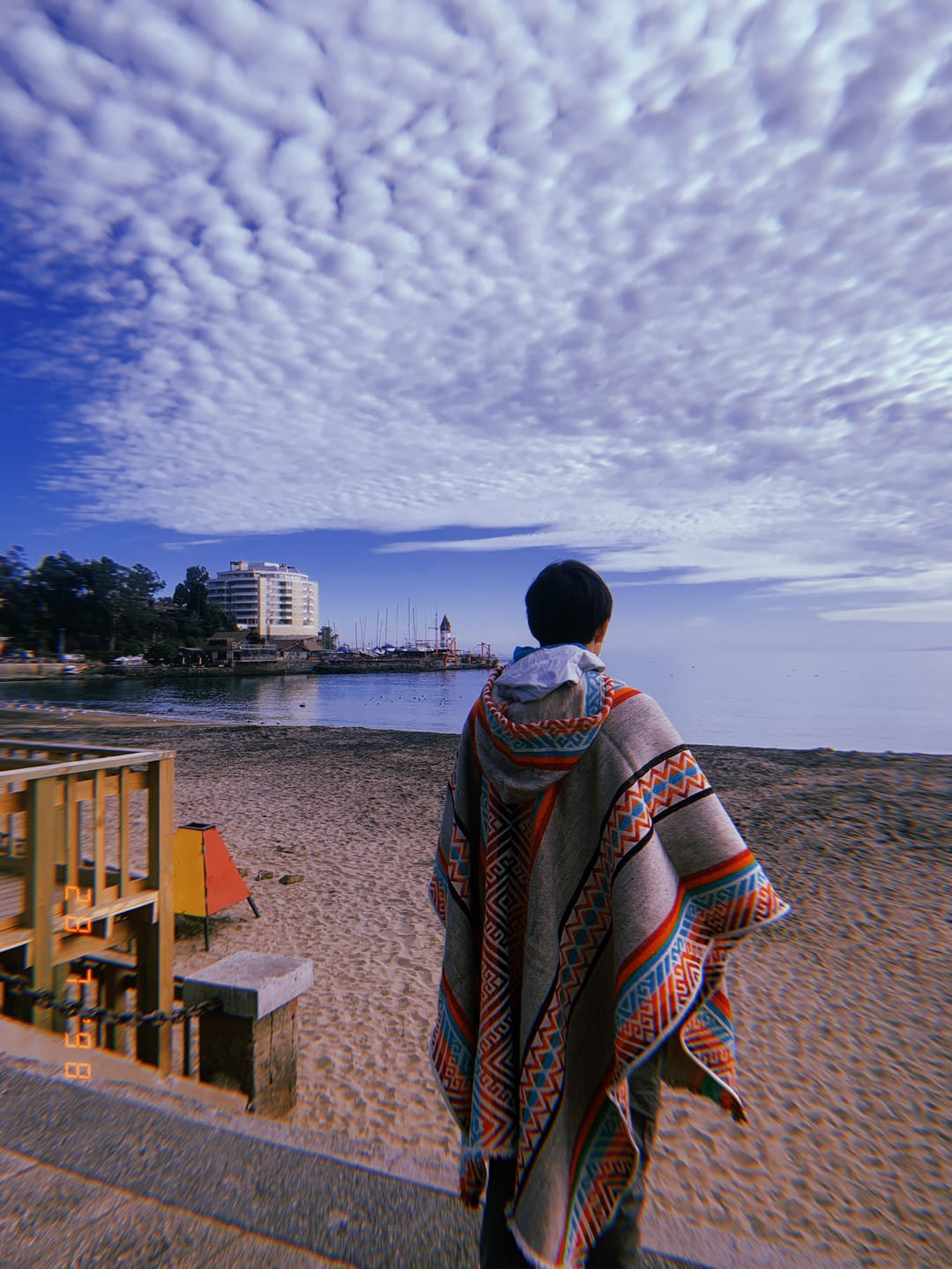 Customer photo review of PONCHO PREMIUM TACORA CON CAPUCHA