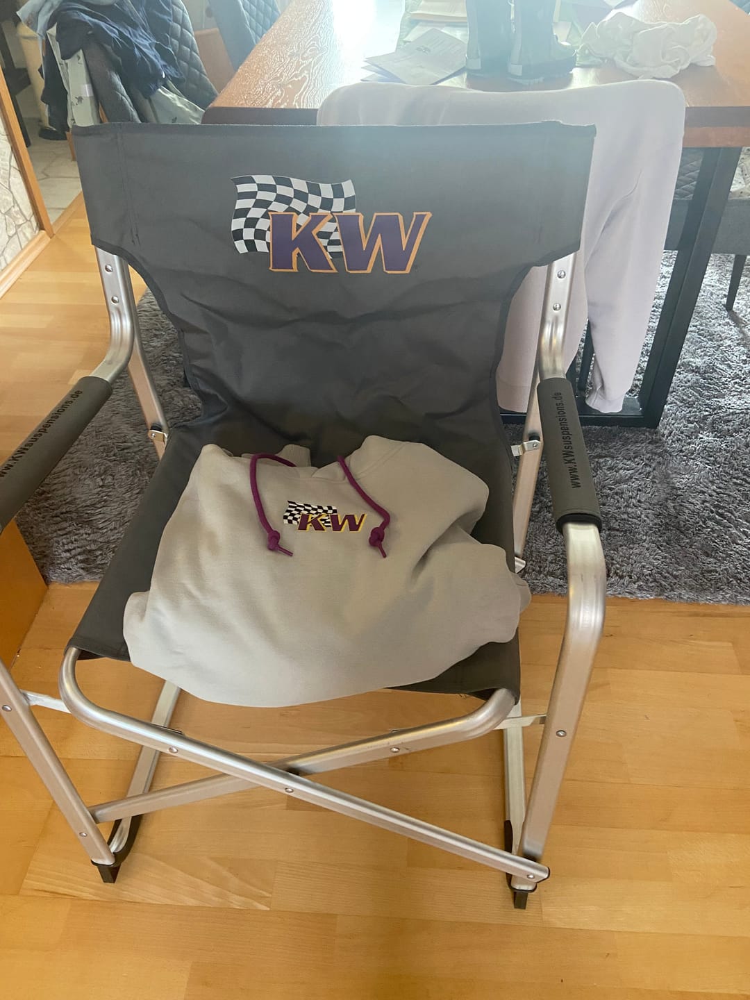 Customer photo review of KW faltbarer Regiestuhl