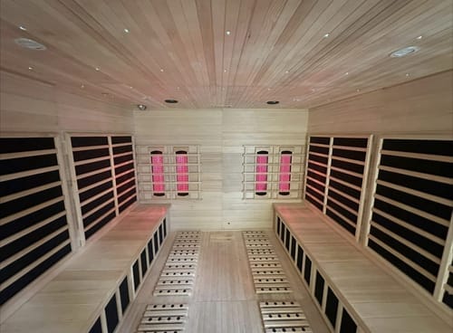 Customer photo review of Smartmak® 4 People Indoor Infrared Sauna - Refresh 4