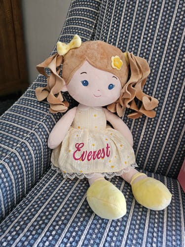 Customer photo review of Personalized Daisy Girl - Yellow
