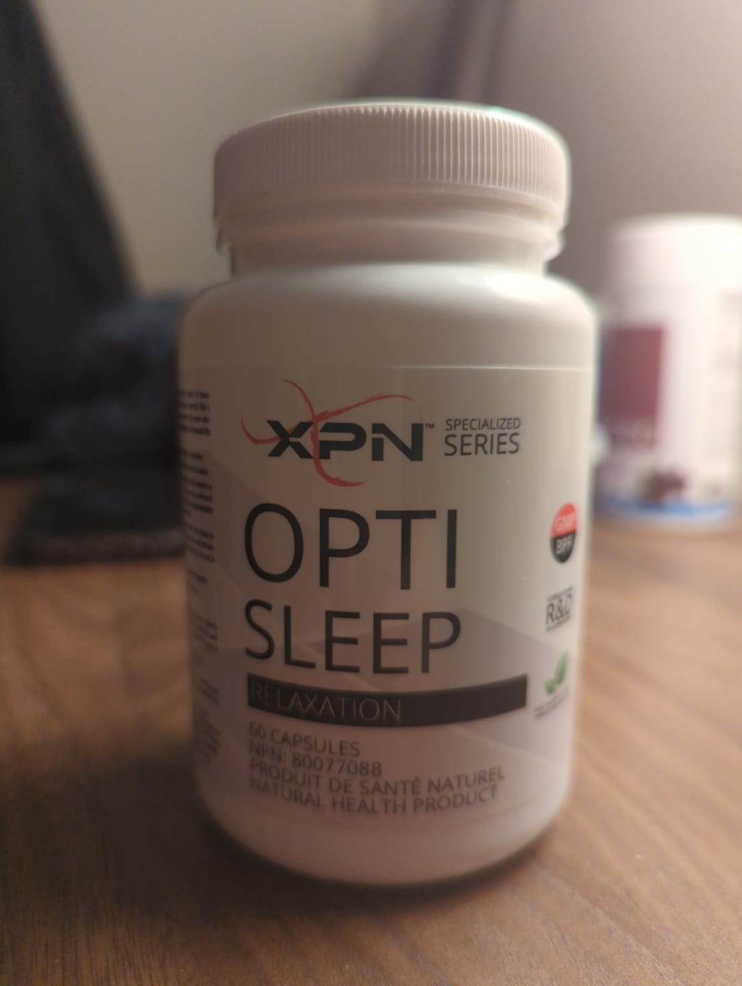 Customer photo review of XPN - Opti Sleep 60 capsules