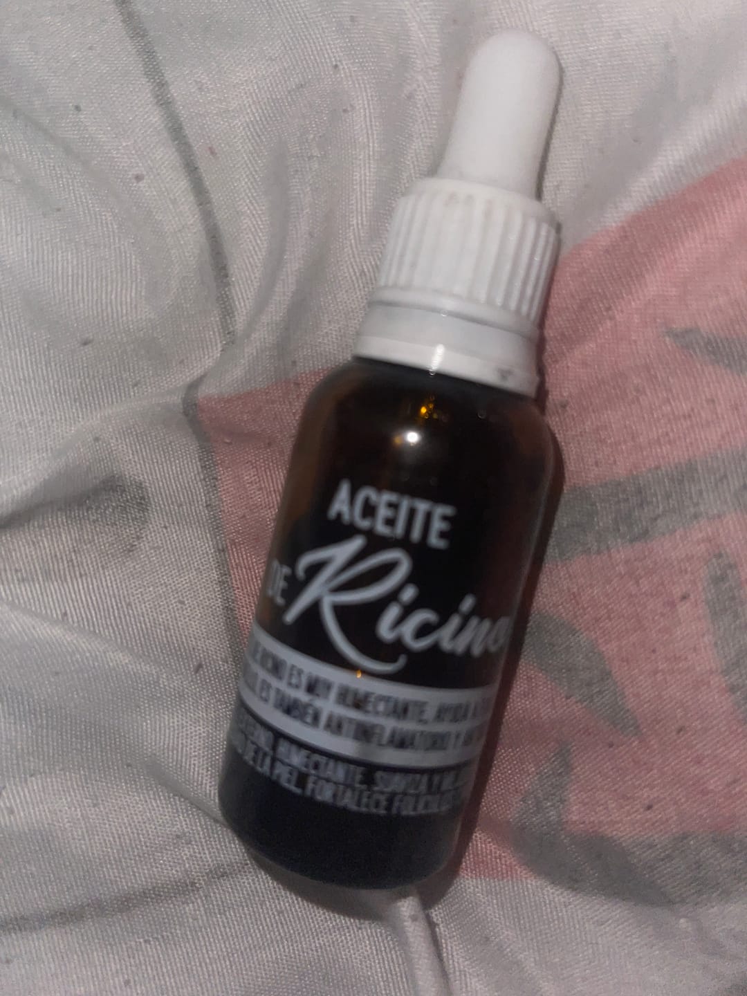 Customer photo review of Aceite de ricino