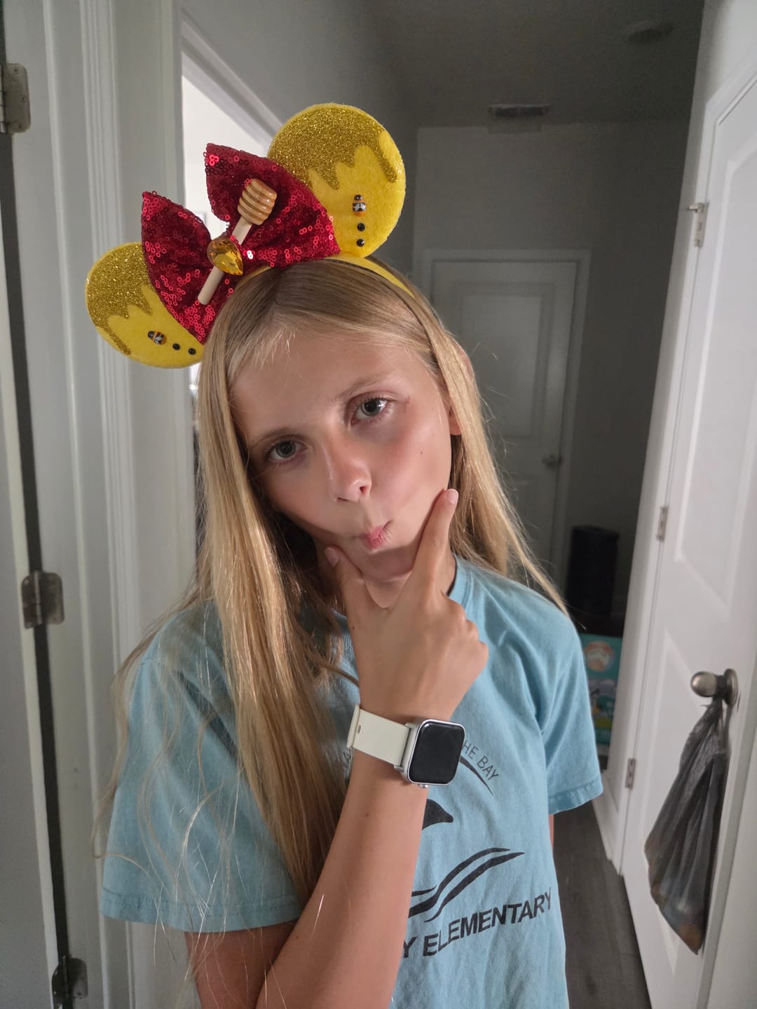 Customer photo review of Pooh Mickey Ears