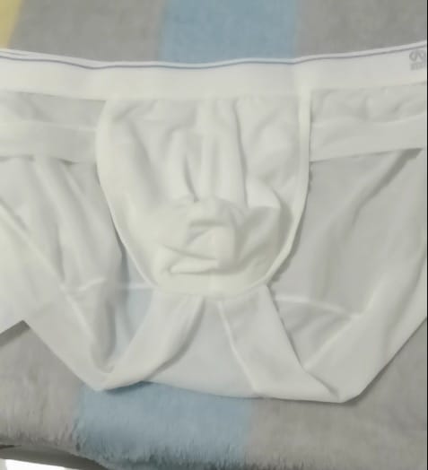 Customer photo review of 3 Pack Comfy U Convex Pouch Briefs For Men